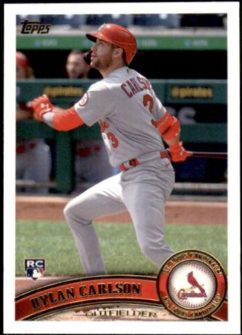 Dylan Carlson #248 Baseball Cards 2021 Topps Archives