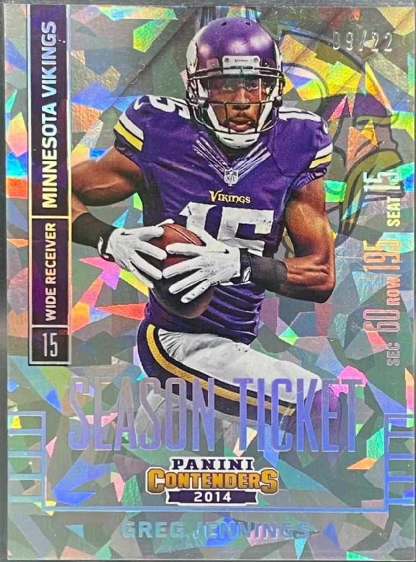 Greg Jennings [Cracked Ice Ticket] #98