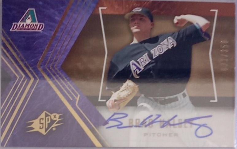 Brad Halsey #25 2005 Spx Signature Baseball