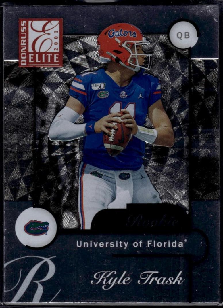 Kyle Trask #ER5 2021 Panini Donruss Elite 2001 Rookies Football