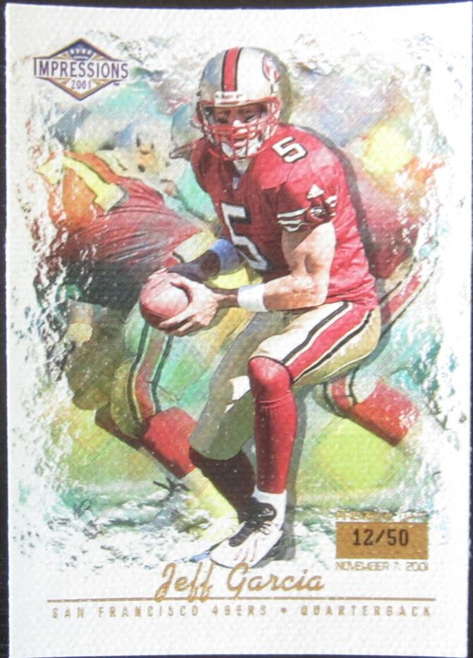 Jeff Garcia #121 2001 Pacific Impressions Football