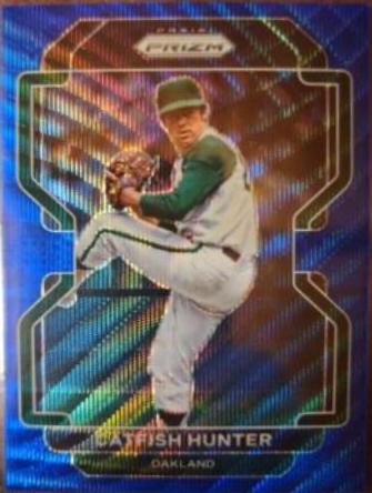 Catfish Hunter [Blue Wave Prizm] #147