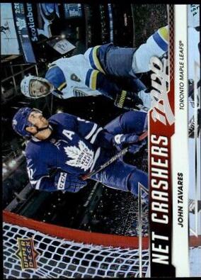 John Tavares #NC-2 Hockey Cards 2019 Upper Deck MVP Net Crashers