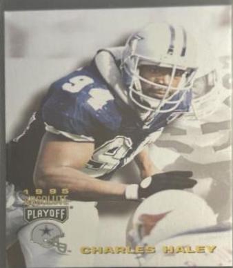 Charles Haley #34 Football Cards 1995 Playoff Absolute