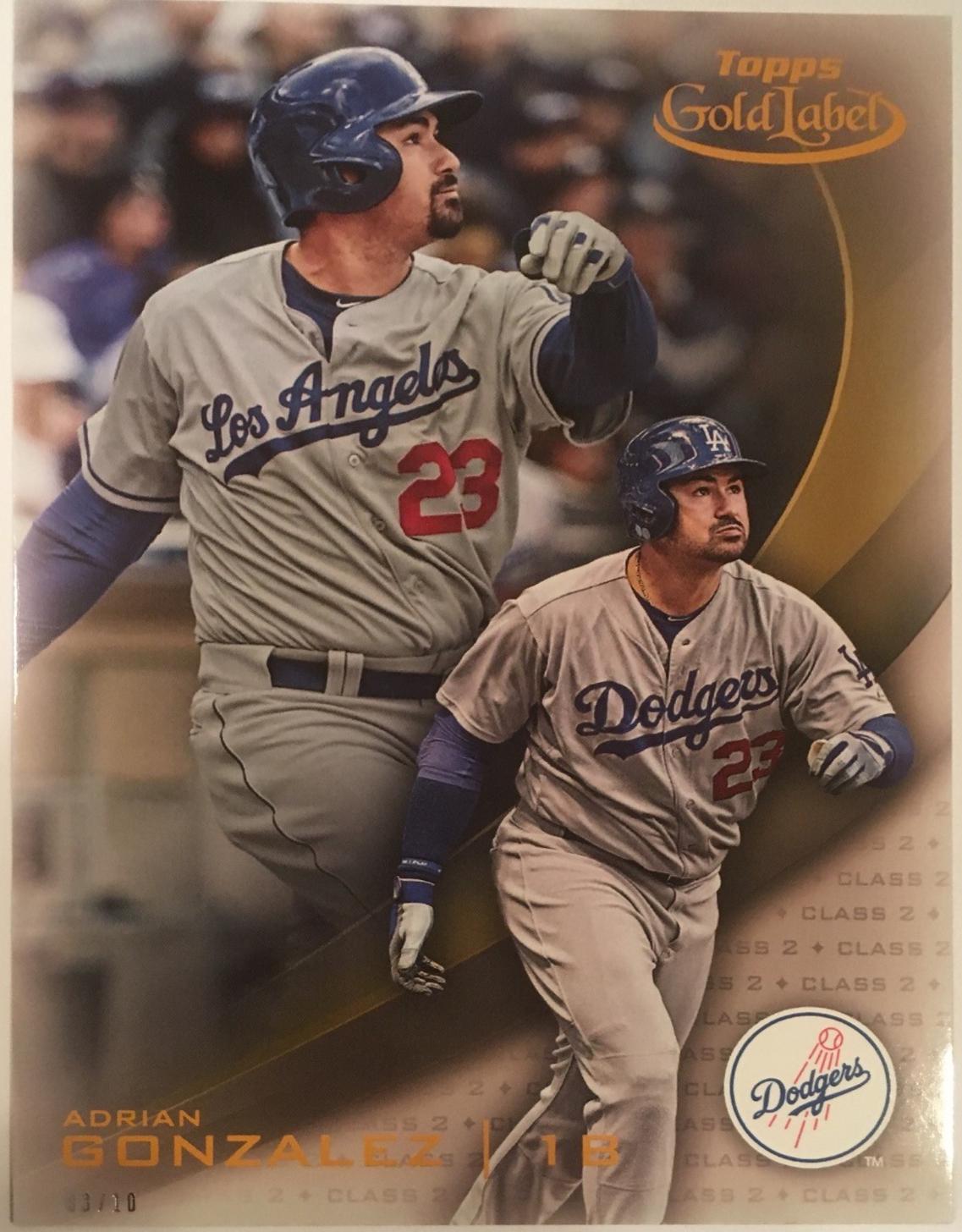 Adrian Gonzalez [Class 2 5x7] #93