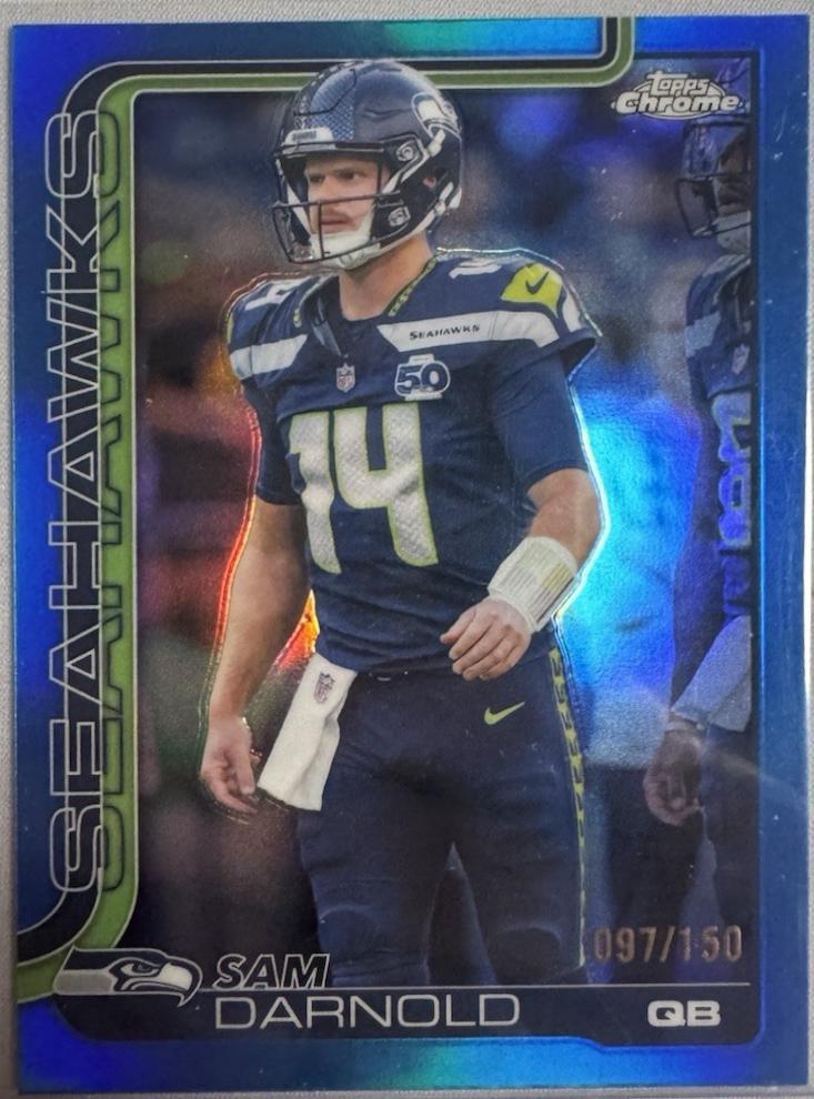 Sam Darnold [Blue Refractor] #275