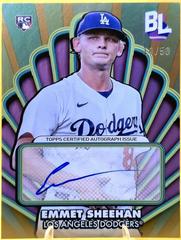 PSA/CGC Pop: Emmet Sheehan [Gold Foil] #OAA-ES | 2024 Topps Big