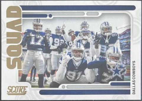 Dallas Cowboys #S1 Football Cards 2022 Panini Score Squad