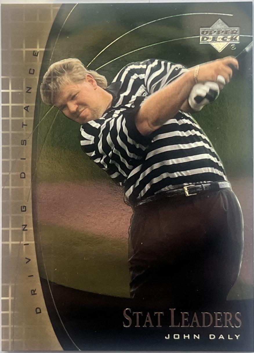 John Daly #SL1 Golf Cards 2001 Upper Deck Stat Leaders