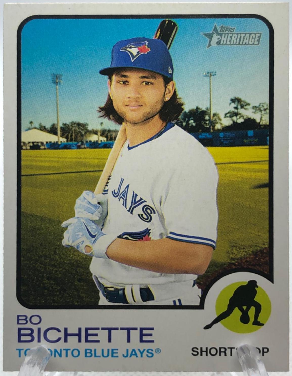 Bo Bichette #262 Baseball Cards 2022 Topps Heritage