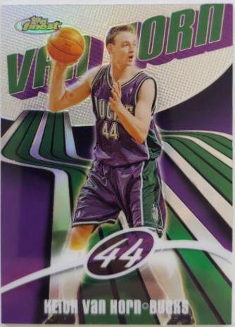 Keith Van Horn Gold Refractor #2 Basketball Cards 2003 Finest