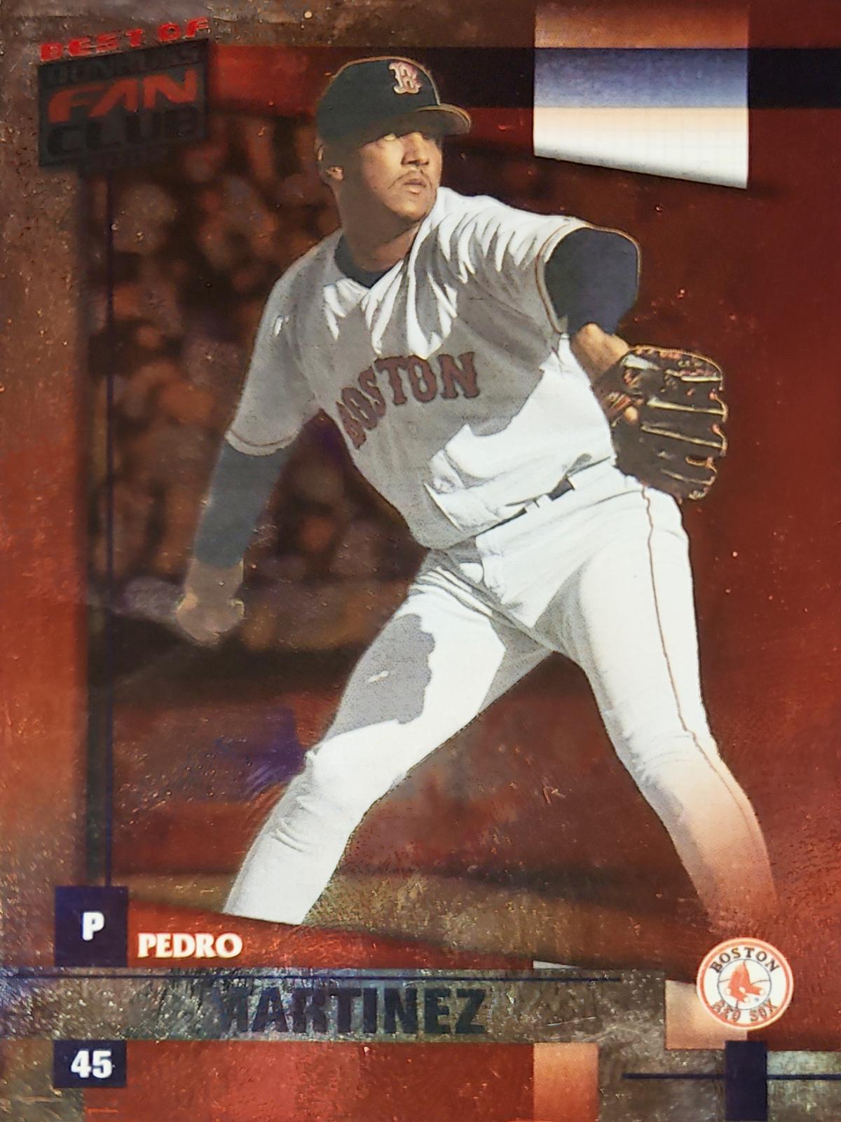 Pedro Martinez #2 Baseball Cards 2002 Donruss Best of Fan Club