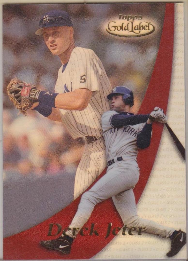 Derek Jeter #PP2 2000 Topps Gold Label Baseball