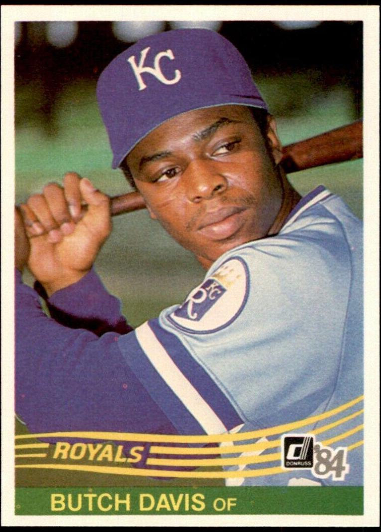 Butch Davis #277 Baseball Cards 1984 Donruss