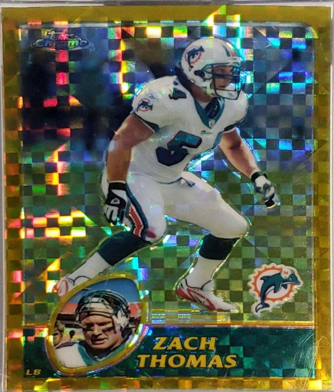 Zach Thomas [Gold Xfractor] #115