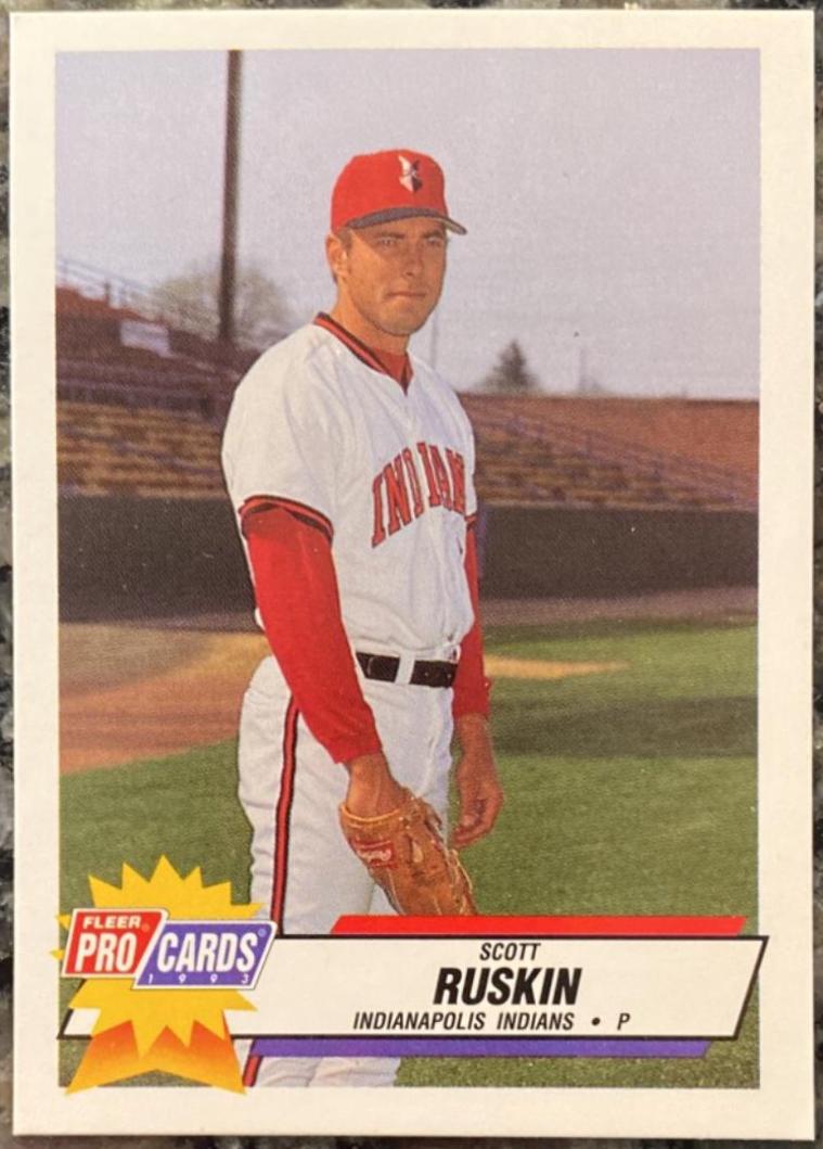 Scott Ruskin #9 Baseball Cards 1993 Fleer ProCards Triple A League All Stars
