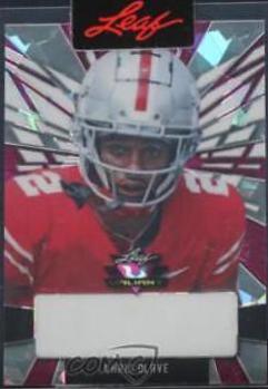Chris Olave #PA-CO3 2022 Leaf Valiant Autographs Portrait Football