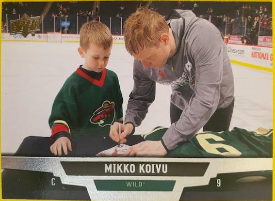 Mikko Koivu #129 Hockey Cards 2013 Upper Deck