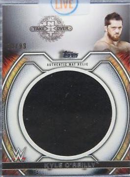 Kyle O'Reilly #M-KR Wrestling Cards 2021 Topps WWE Undisputed Superstar Mat Relics