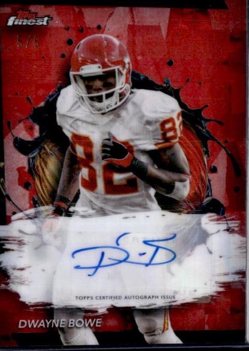 Dwayne Bowe [Red Refractor] #FA-DB