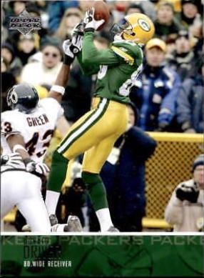 Donald Driver #22 Football Cards 2003 Upper Deck
