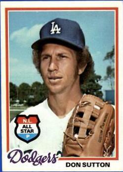 Don Sutton #310 Baseball Cards 1978 Topps