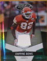 Dwayne Bowe #72 Football Cards 2010 Panini Certified