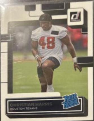 Christian Harris #383 Football Cards 2022 Panini Donruss