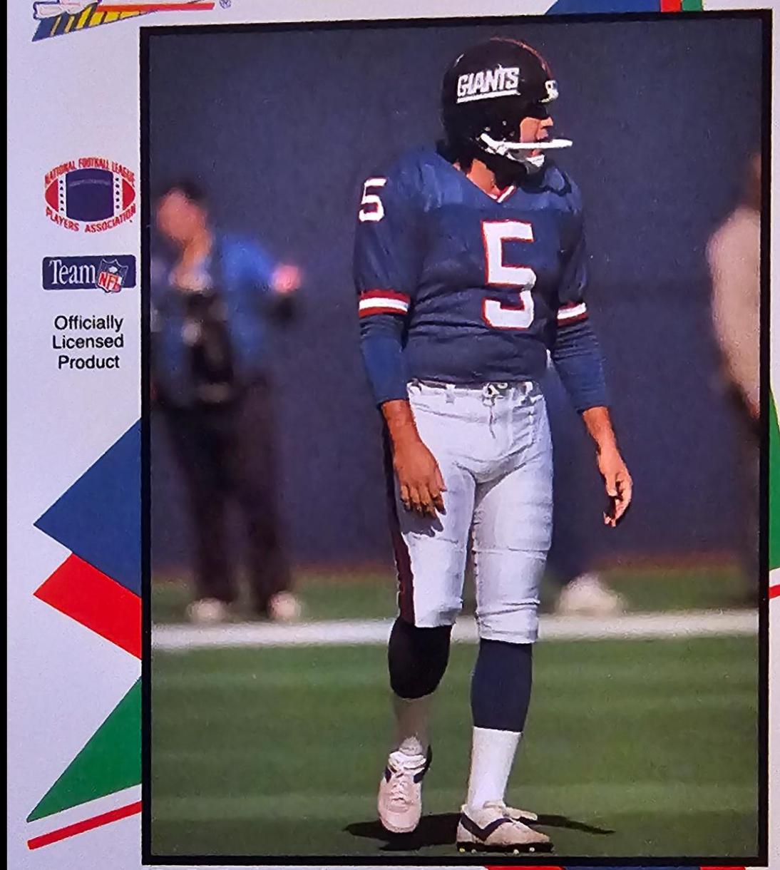 Sean Landeta #67 Football Cards 1991 Pacific Flash Cards
