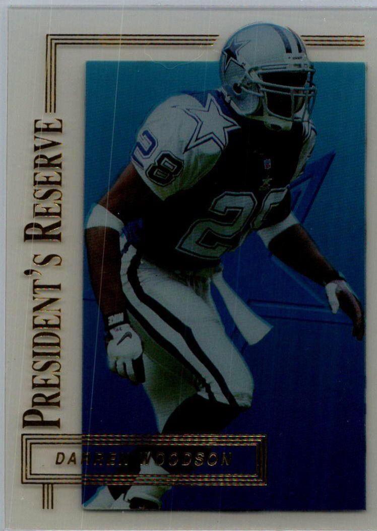 Darren Woodson #56 Football Cards 1996 Collector's Edge President's Reserve
