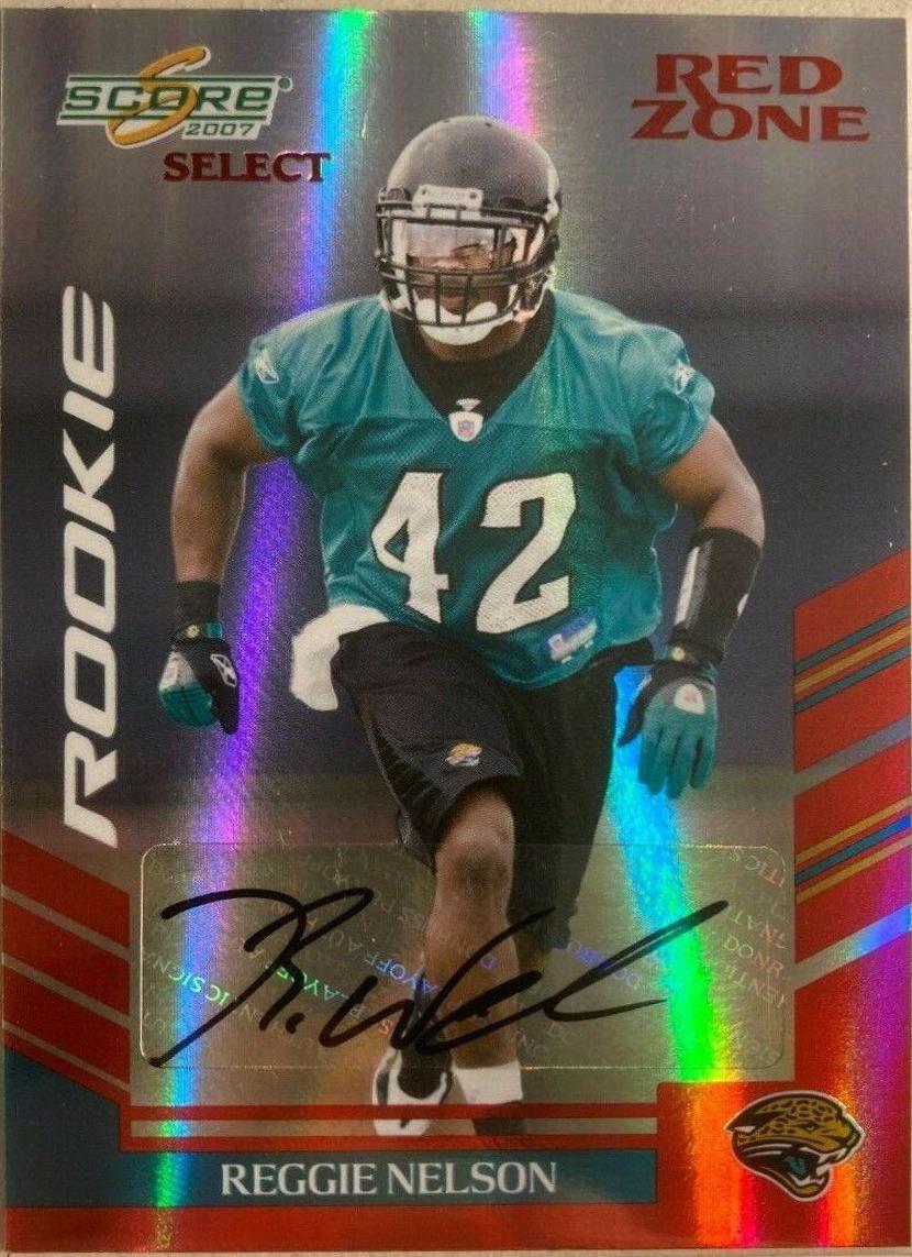 Reggie Nelson [Red Zone Autograph] #391