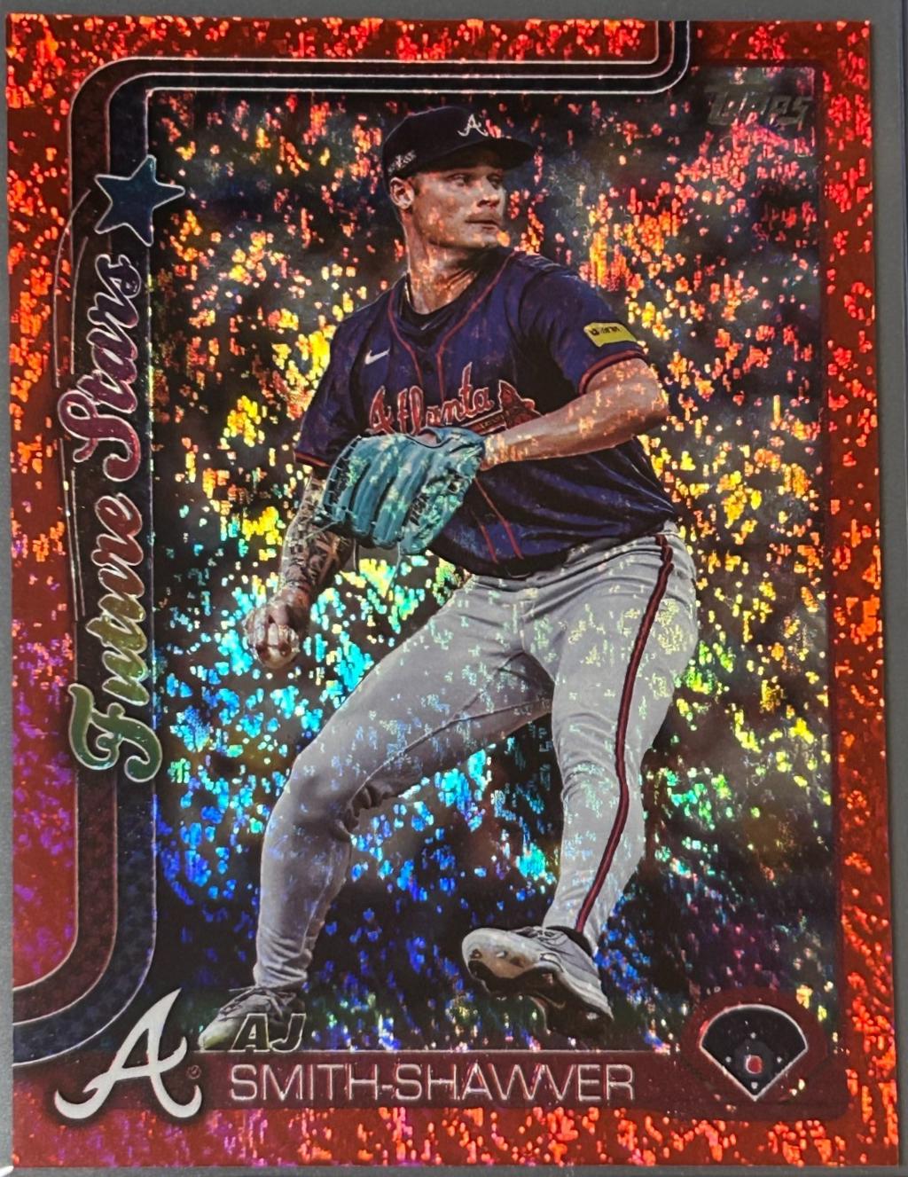 AJ Smith-Shawver [Red Rainbow Foil] #674