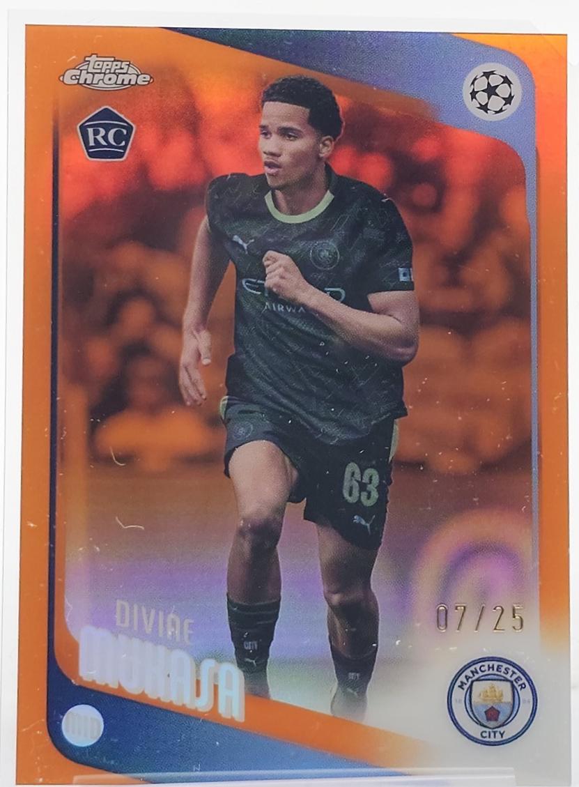 Divine Mukasa [Orange X-Fractor] #49 Prices | 2025 Topps Chrome