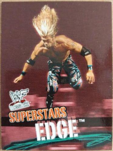 Edge #21 Wrestling Cards 2001 Fleer WWF Wrestlemania