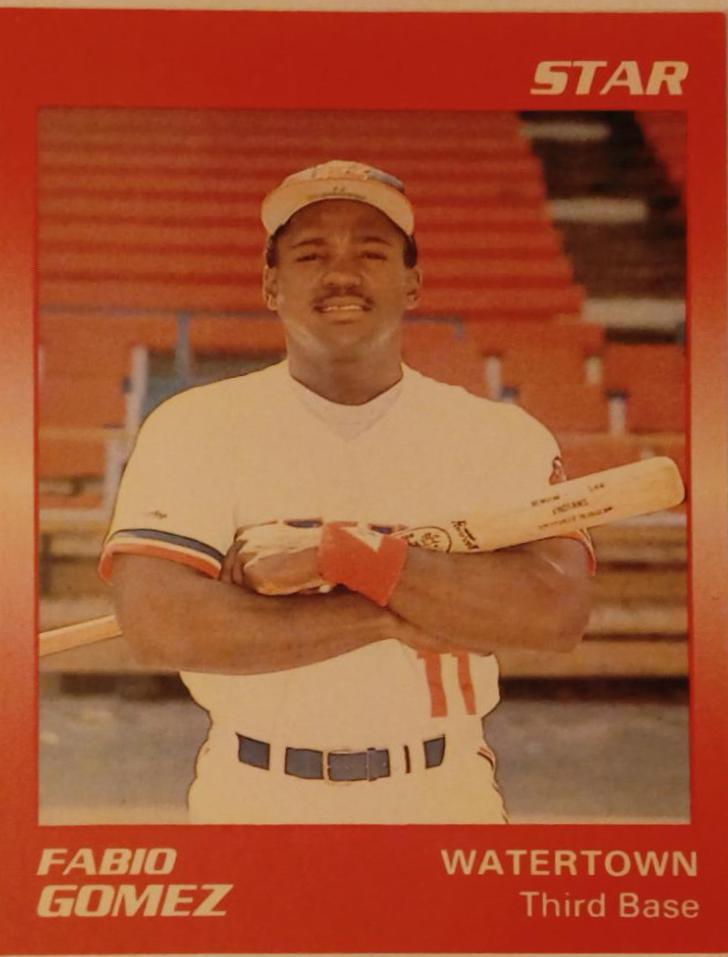 Fabio Gomez #180 1989 Star Baseball