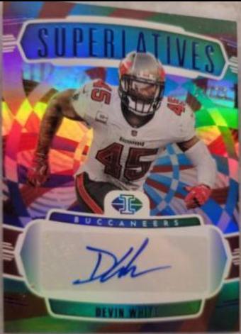 Devin White #SS-DW 2022 Panini Illusions Superlatives Autographs Football