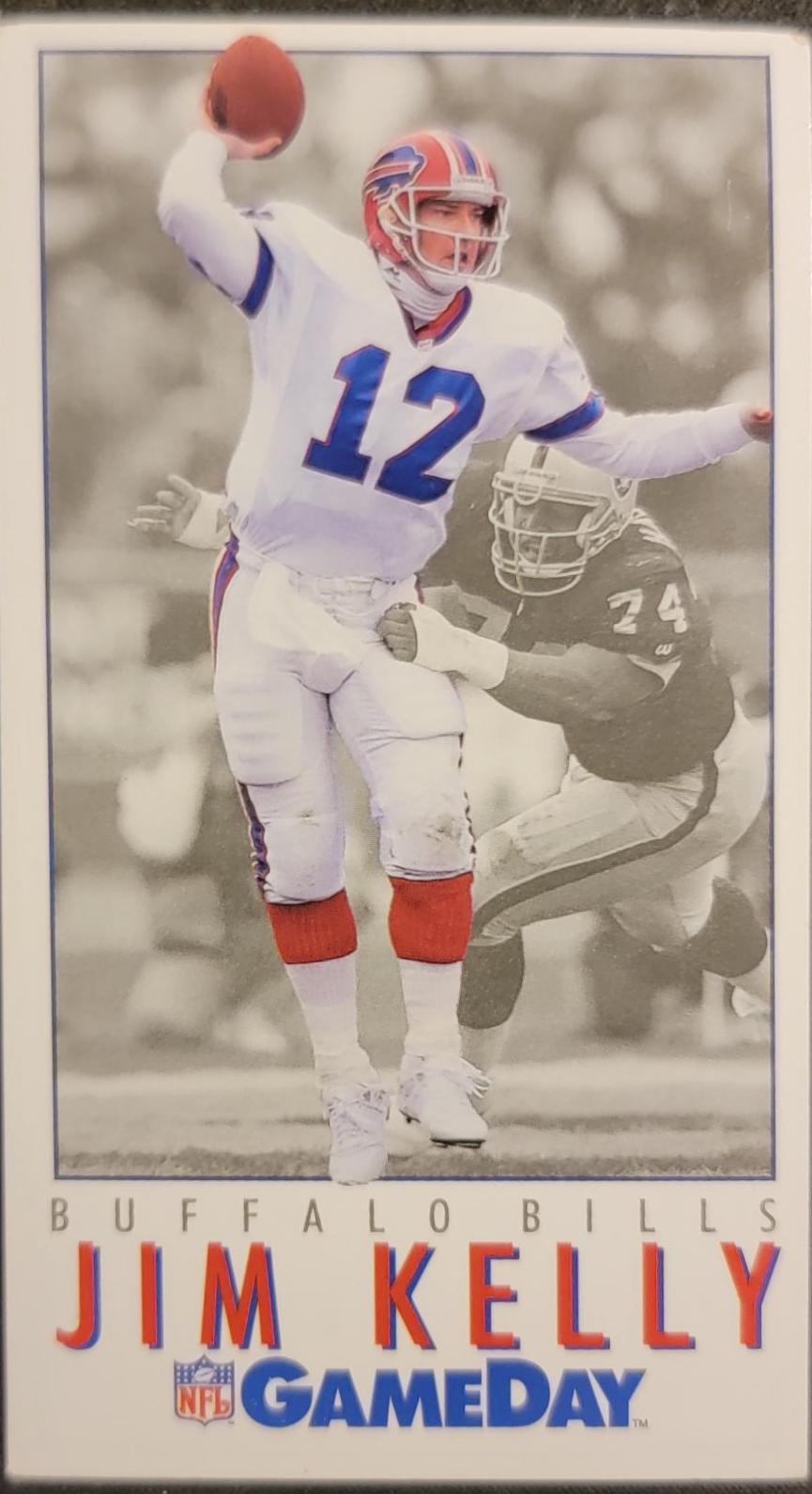 Jim Kelly #1 Football Cards 1992 Fleer Gameday