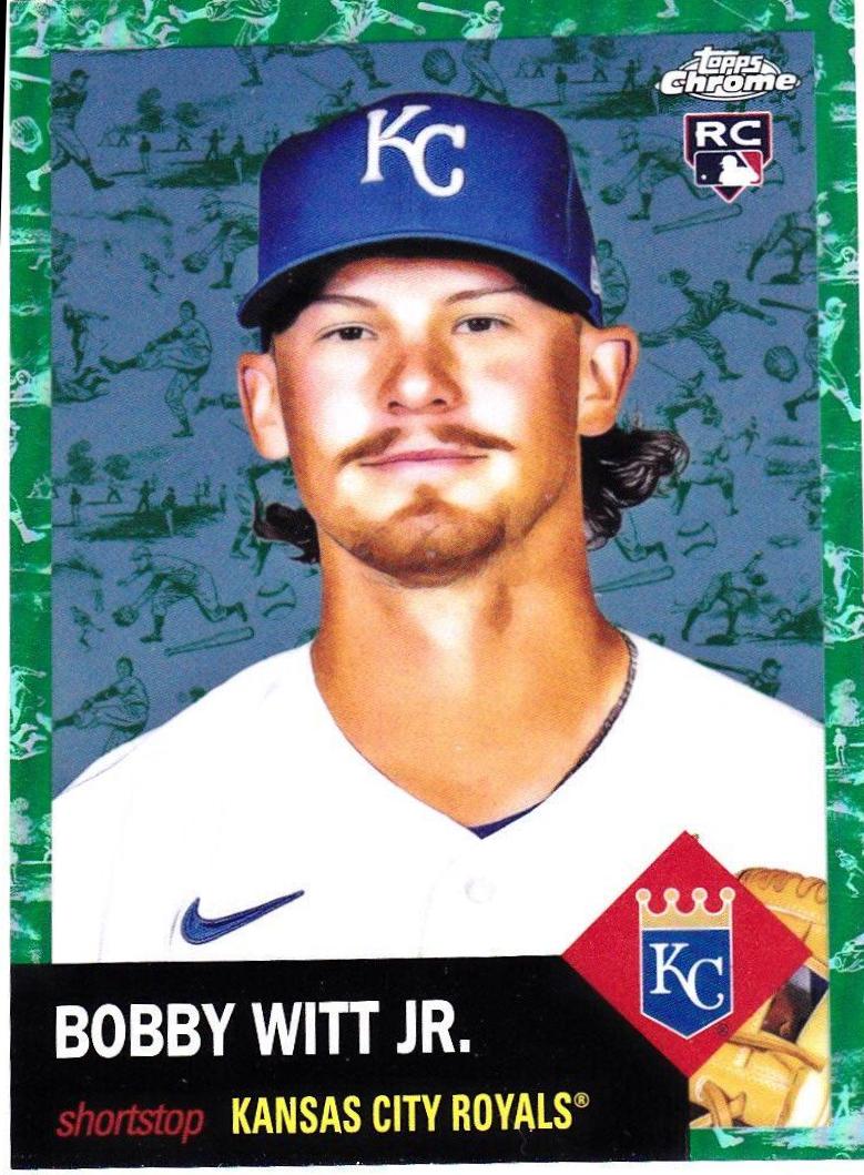 Bobby Witt Jr. [Green Wave Refractor] #61