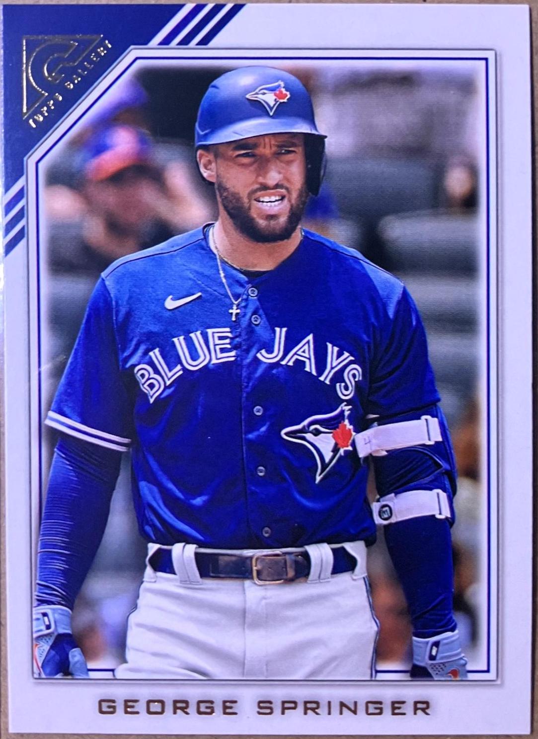 George Springer #77 2022 Topps Gallery Baseball