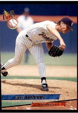 Greg Harris #117 Baseball Cards 1993 Ultra