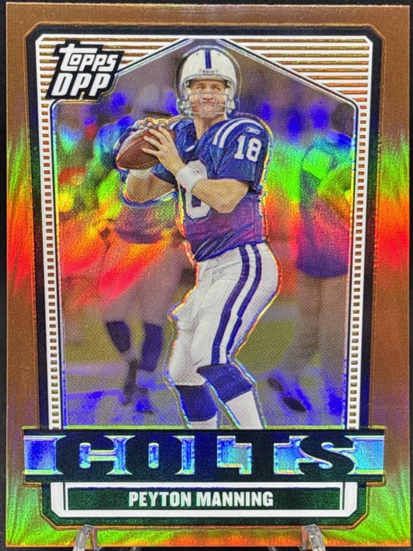 Peyton Manning [Chrome Bronze Refractor] #21