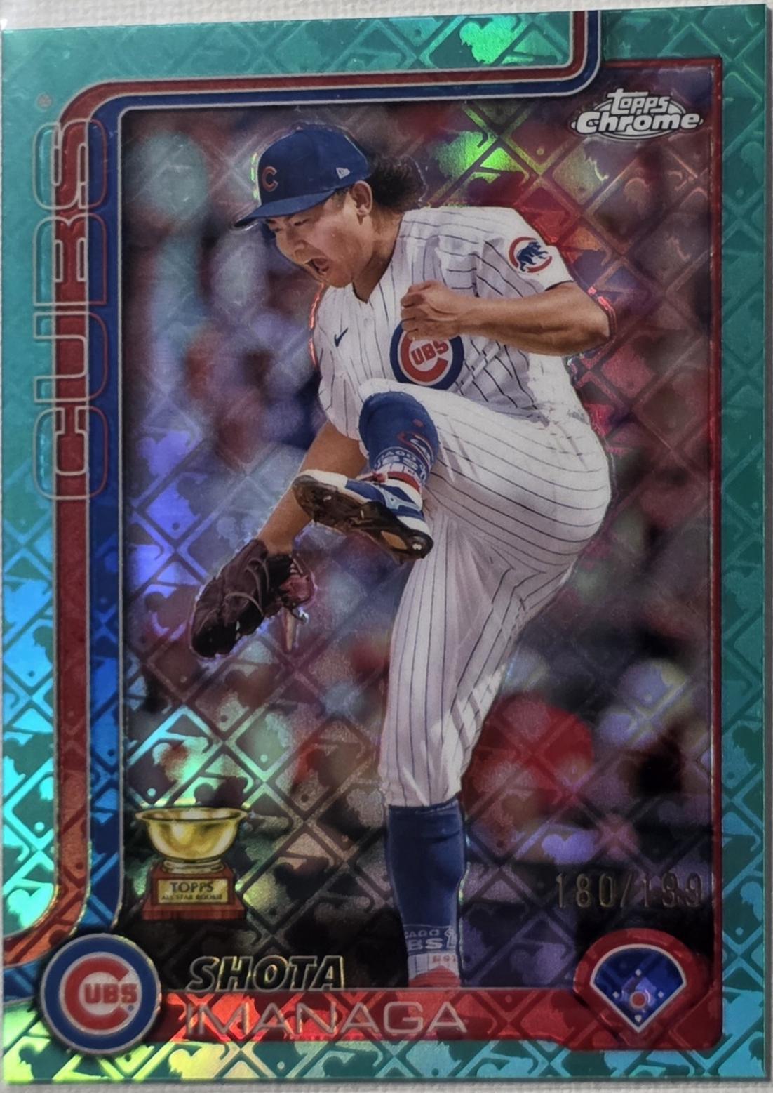 Shota Imanaga [Aqua Refractor] #149