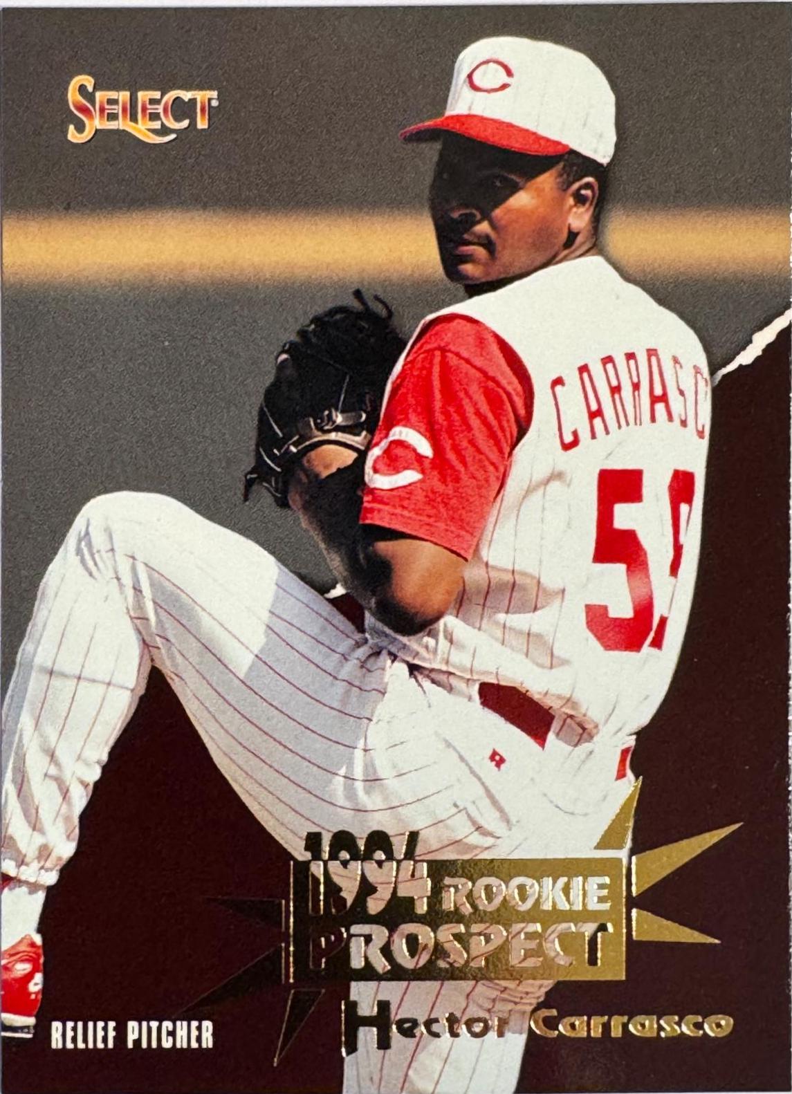 Hector Carrasco #385 Baseball Cards 1994 Select