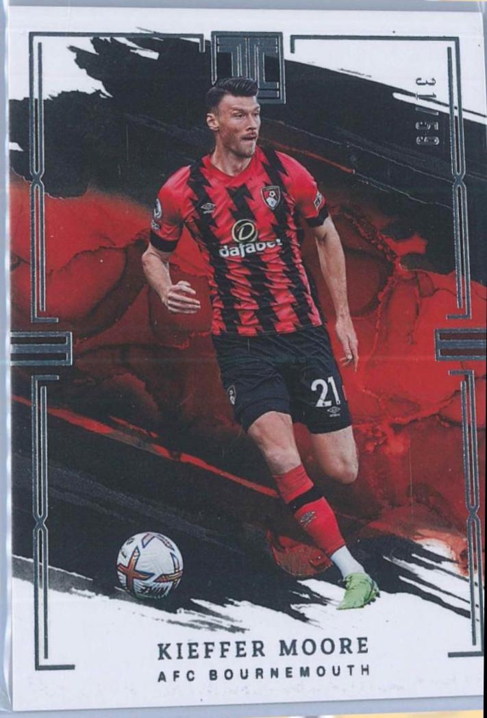 Kieffer Moore #4 Soccer Cards 2022 Panini Impeccable Premier League