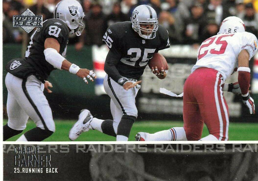 Charlie Garner #10 Football Cards 2003 Upper Deck