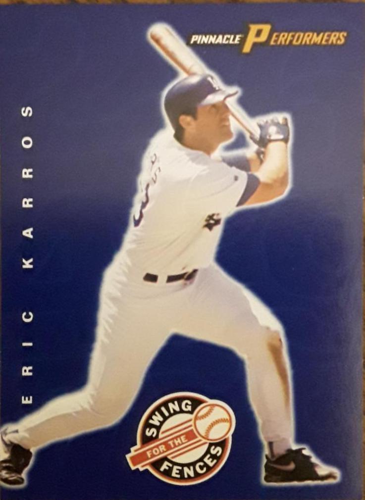 Eric Karros #39 Baseball Cards 1998 Pinnacle Swing for the Fences
