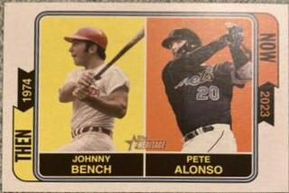 Pete Alonso, Johnny Bench