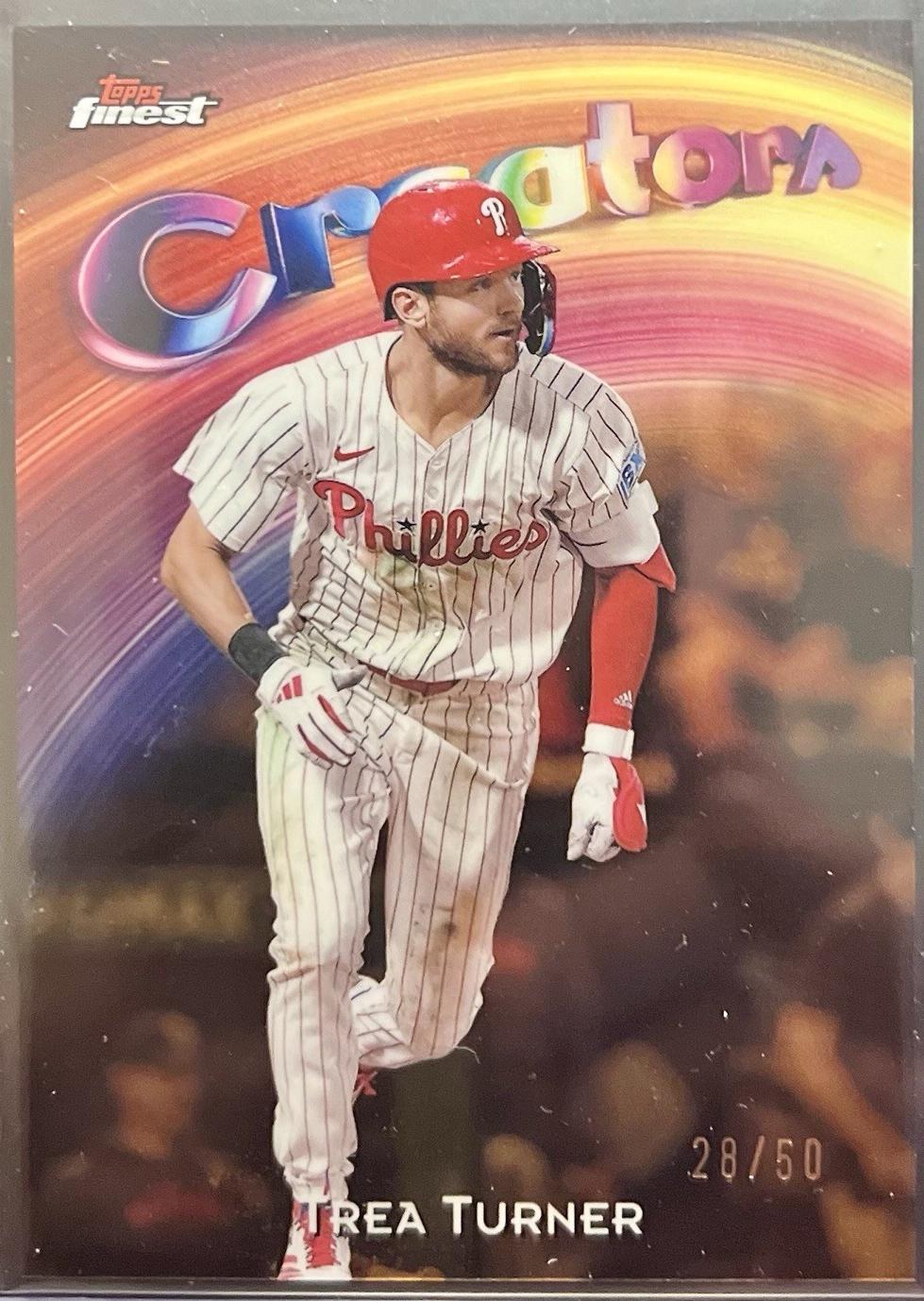 Trea Turner [Gold Refractor] #C-23 Prices | 2025 Topps Finest