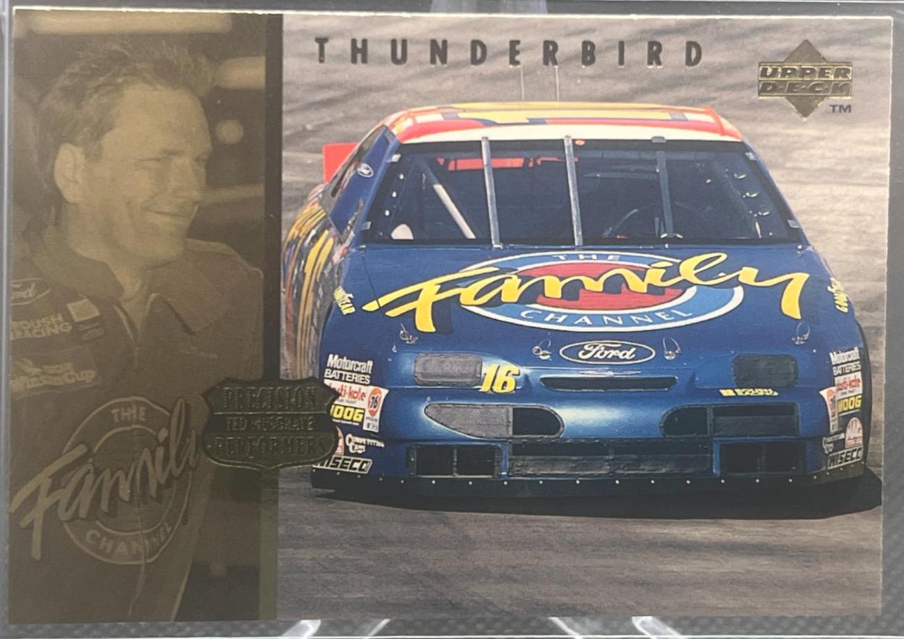 Ted Musgrave - Thunderbird #94 Racing Cards 1996 Upper Deck NASCAR