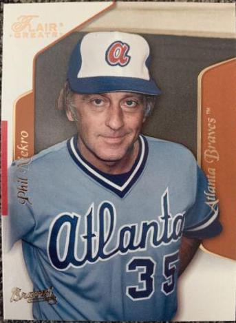 Phil Niekro #35 Baseball Cards 2003 Flair Greats